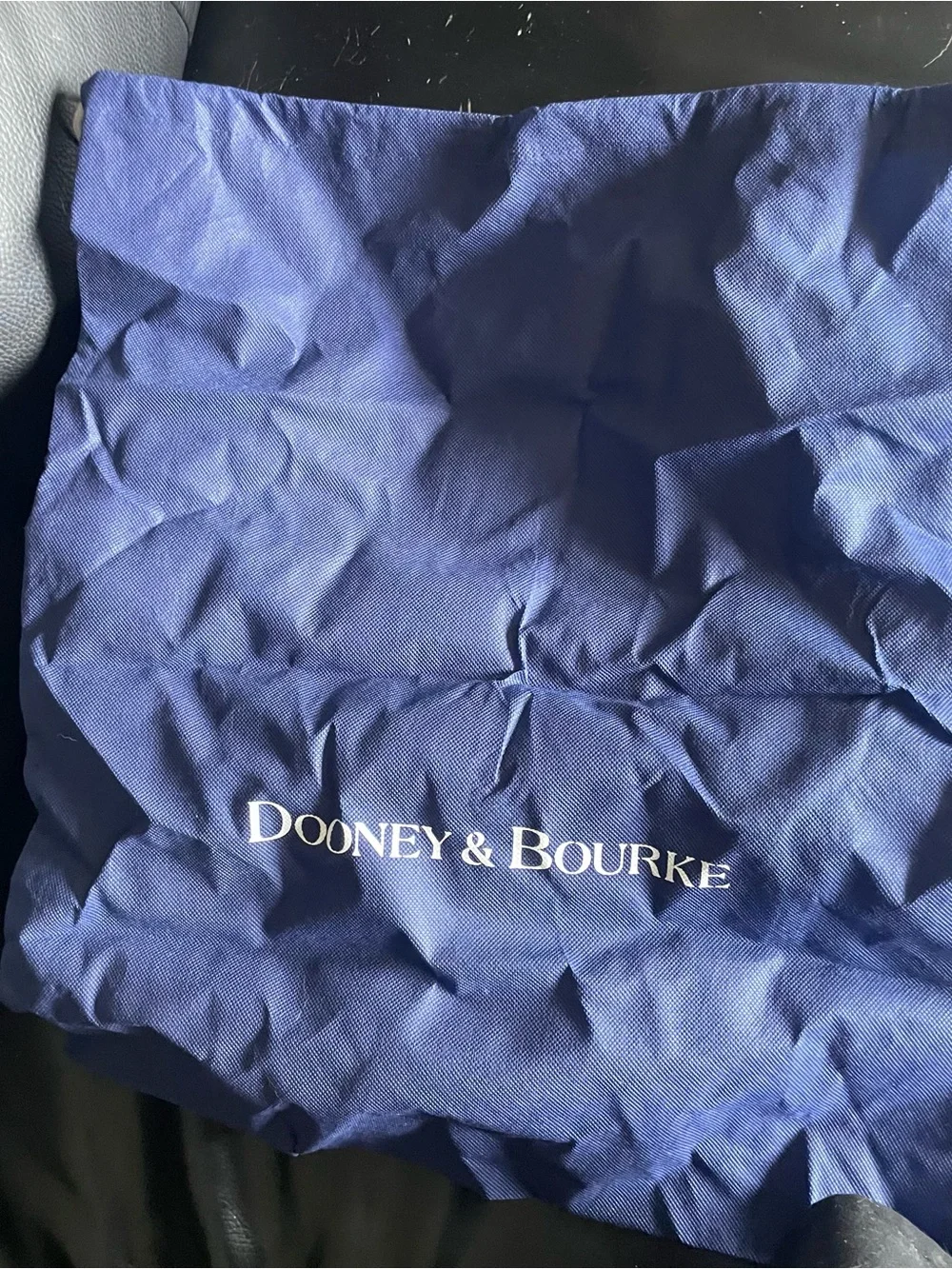 Dooney & Bourke Brown and Cream Giraffe-Print Leather Hobo
